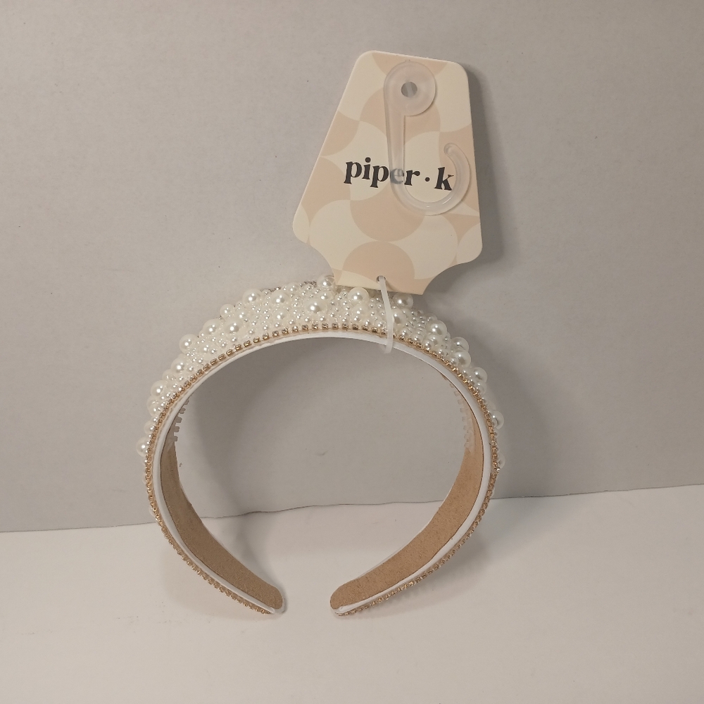 Pearl Embellished Headband - Picture 2 of 5